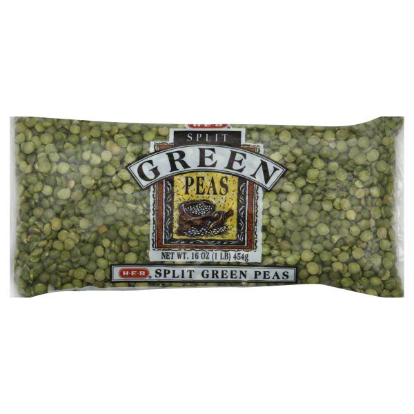 slide 1 of 1, H-E-B Split Peas, 16 oz