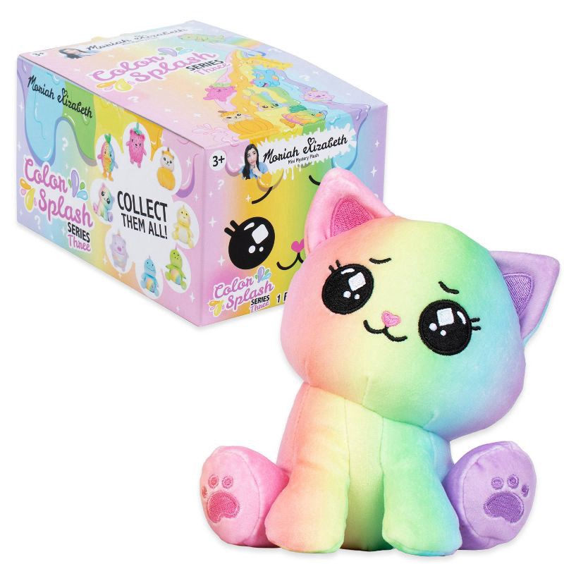 slide 3 of 10, Moriah Elizabeth 6" Mini Mystery Plush - Series 3 - Color Splash, 6 in