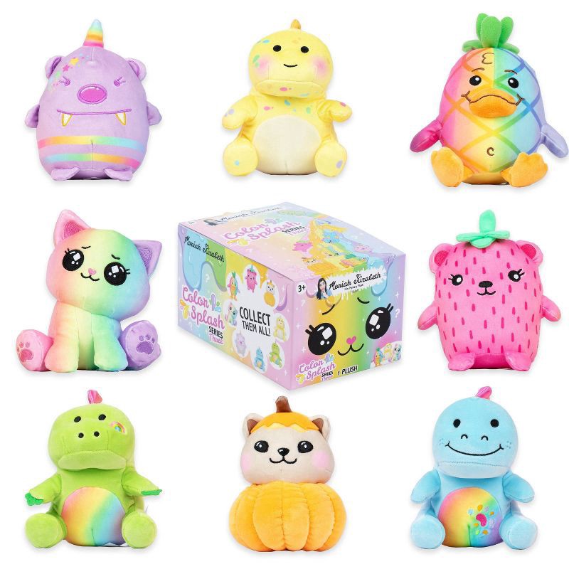 slide 1 of 10, Moriah Elizabeth 6" Mini Mystery Plush - Series 3 - Color Splash, 6 in