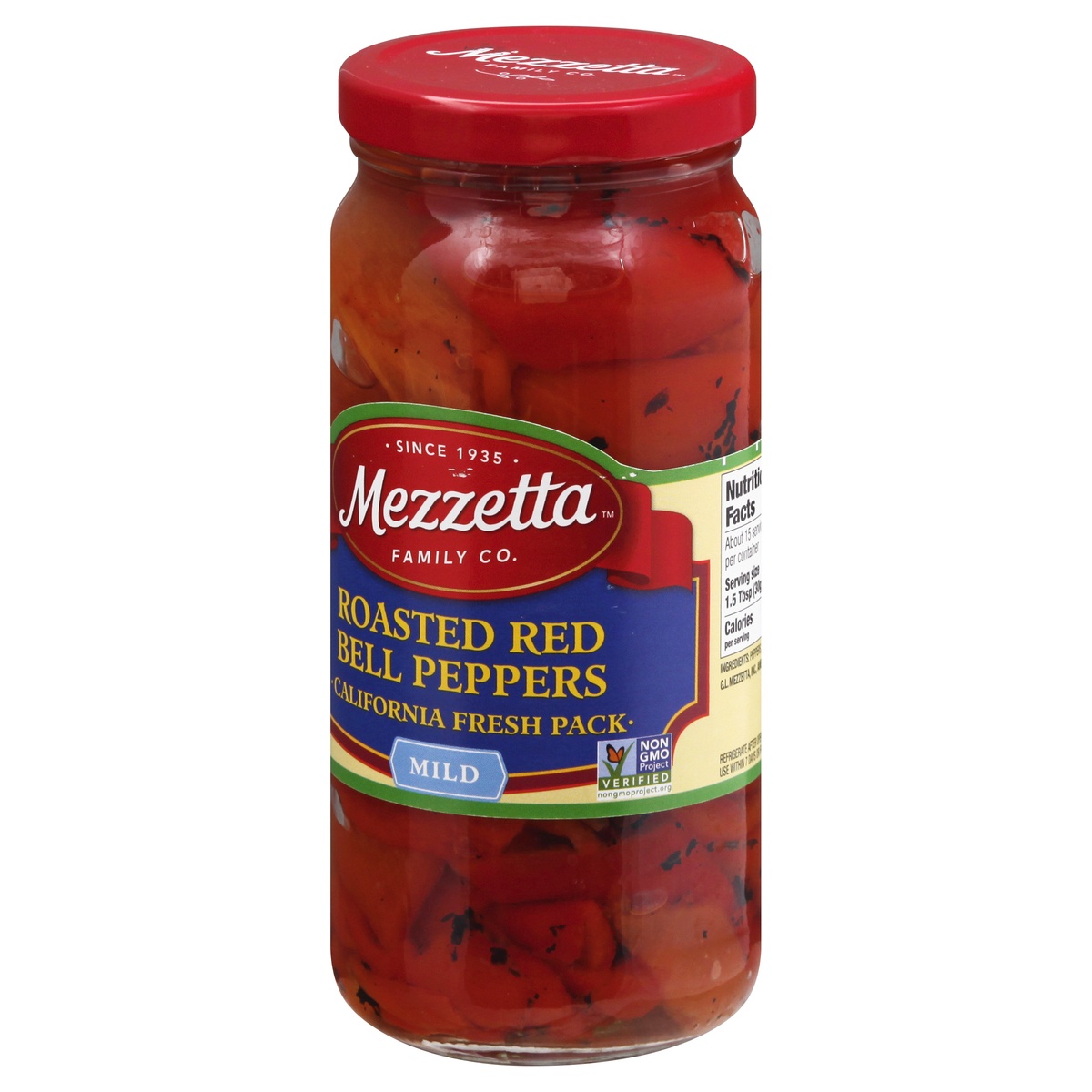 slide 3 of 11, Mezzetta Roasted Red Bell Peppers, 16 oz
