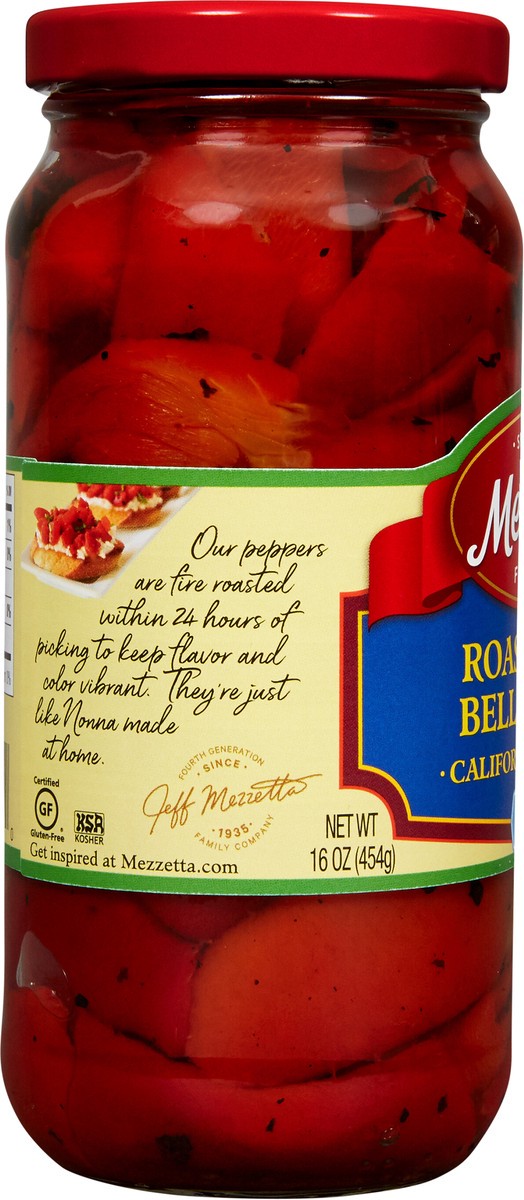 slide 6 of 7, Mezzetta Roasted Red Bell Peppers, 16 oz, 16 oz