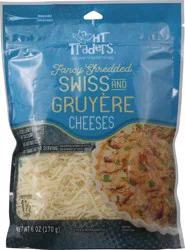 Harris Teeter Traders Swiss Gruyere Shredded Cheese