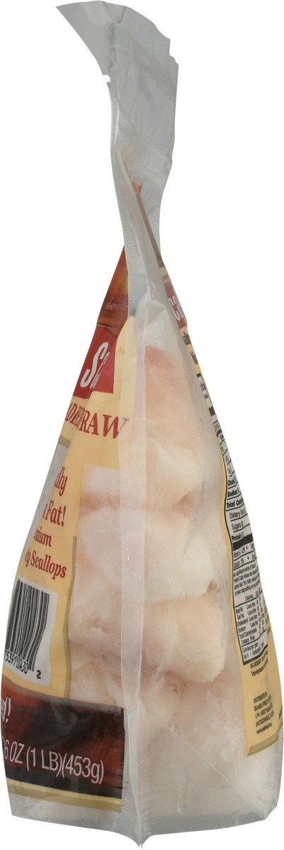 slide 2 of 9, Sea Best Water Added Premium Raw Scallops 16 oz Bag, 16 oz