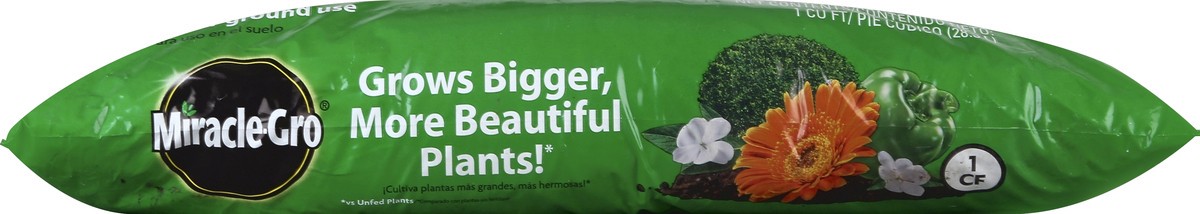 slide 3 of 5, Miracle-Gro Garden Soil 20 lb, 20 lb