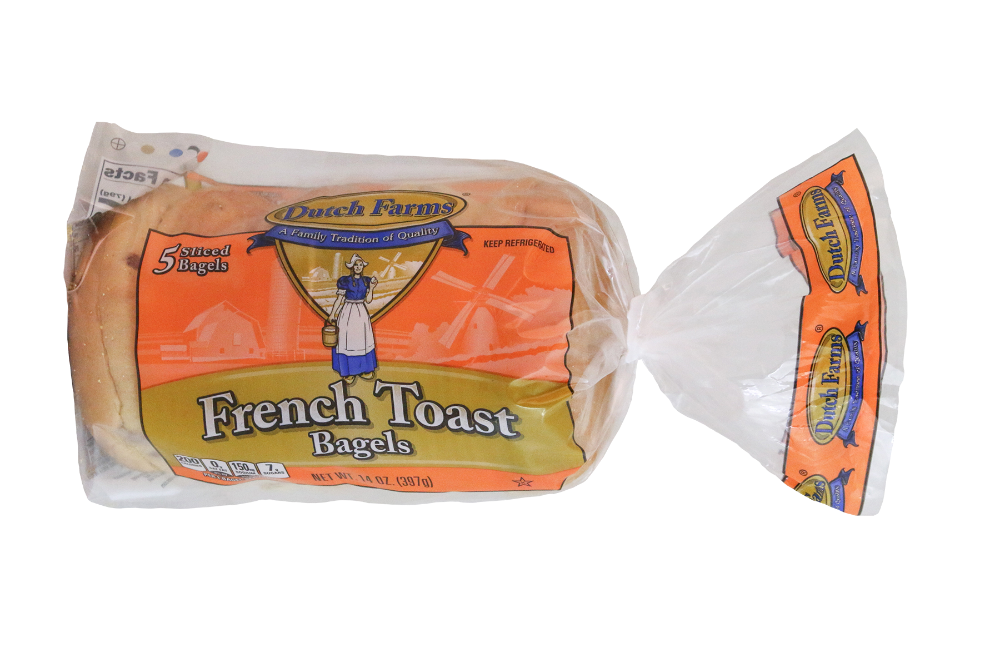 slide 1 of 1, Dutch Farms French Toast Bagels, 14 oz