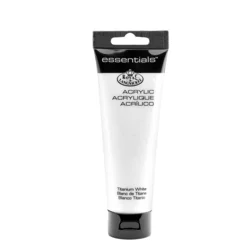 Royal & Langnickel Essentials Acrylic Paint Tube, Titanium White