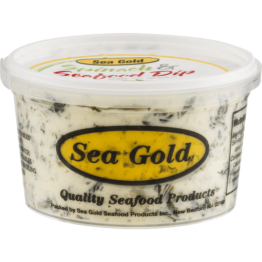 slide 3 of 16, Sea Gold Dip, Spinach & Seafood, 7 oz