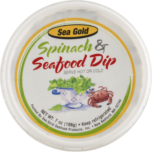 slide 13 of 16, Sea Gold Dip, Spinach & Seafood, 7 oz