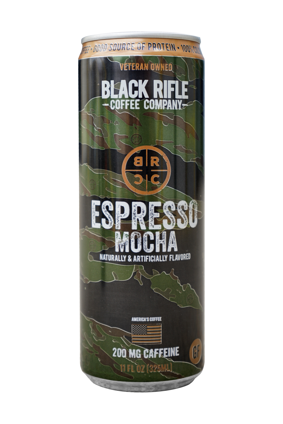 slide 1 of 5, Black Rifle Coffee Company Espresso With Cream 200Mg Caffeine Single Can - 11 oz, 11 oz