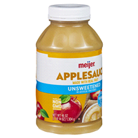 slide 7 of 29, Meijer Unsweetened Applesauce, 46 oz