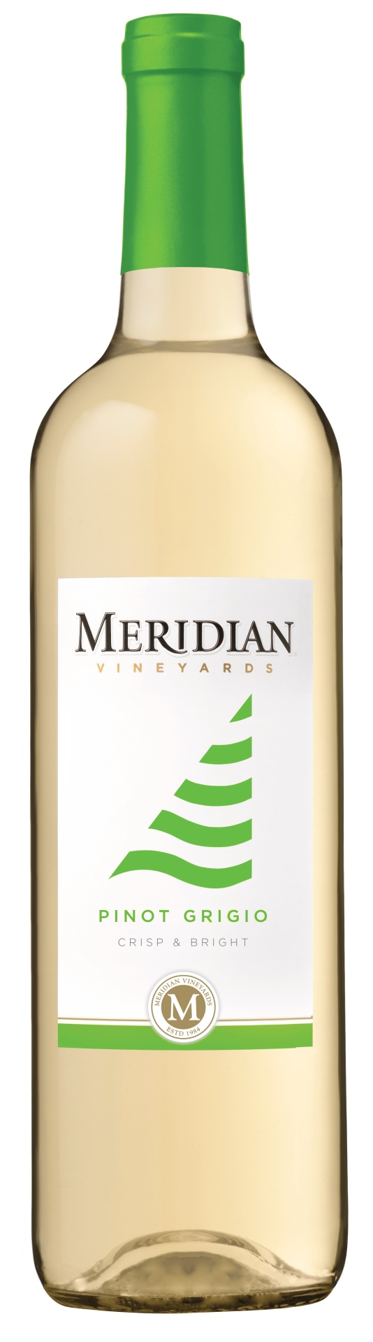 slide 1 of 4, Meridian Vineyards Pinot Grigio White Wine, 750 ml