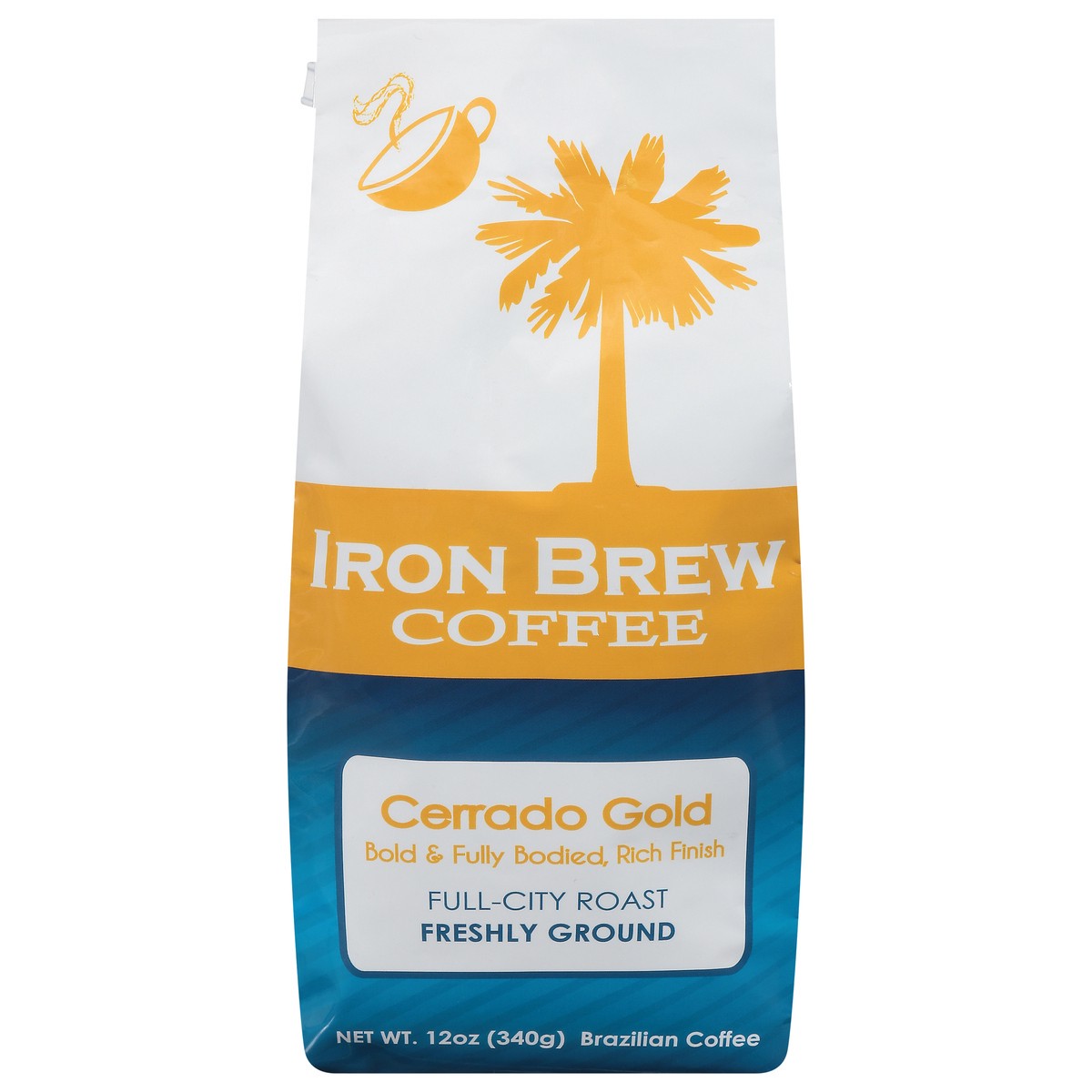 slide 1 of 4, Iron Brew Coffee Iron Brew Cerrado Gold Coffee, 12 oz