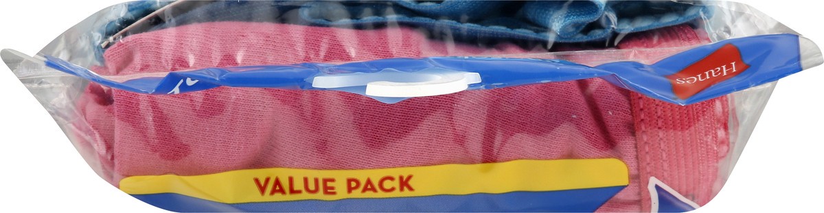 slide 5 of 10, Hanes Bikinis, Cotton, Size 6/M, Value Pack, 5 ct