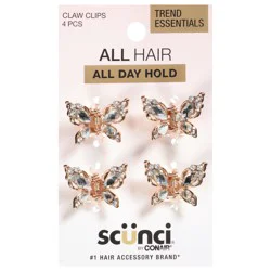 scünciTrend Essentials Claw Clips - 4 Each