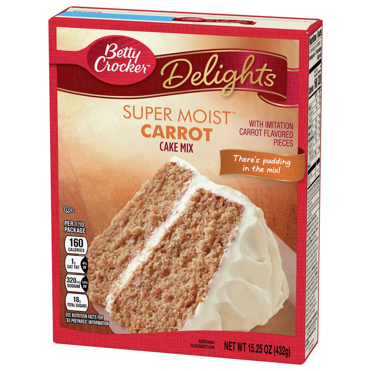 slide 3 of 9, Betty Crocker Carrot Cake Mix, 15.25 oz