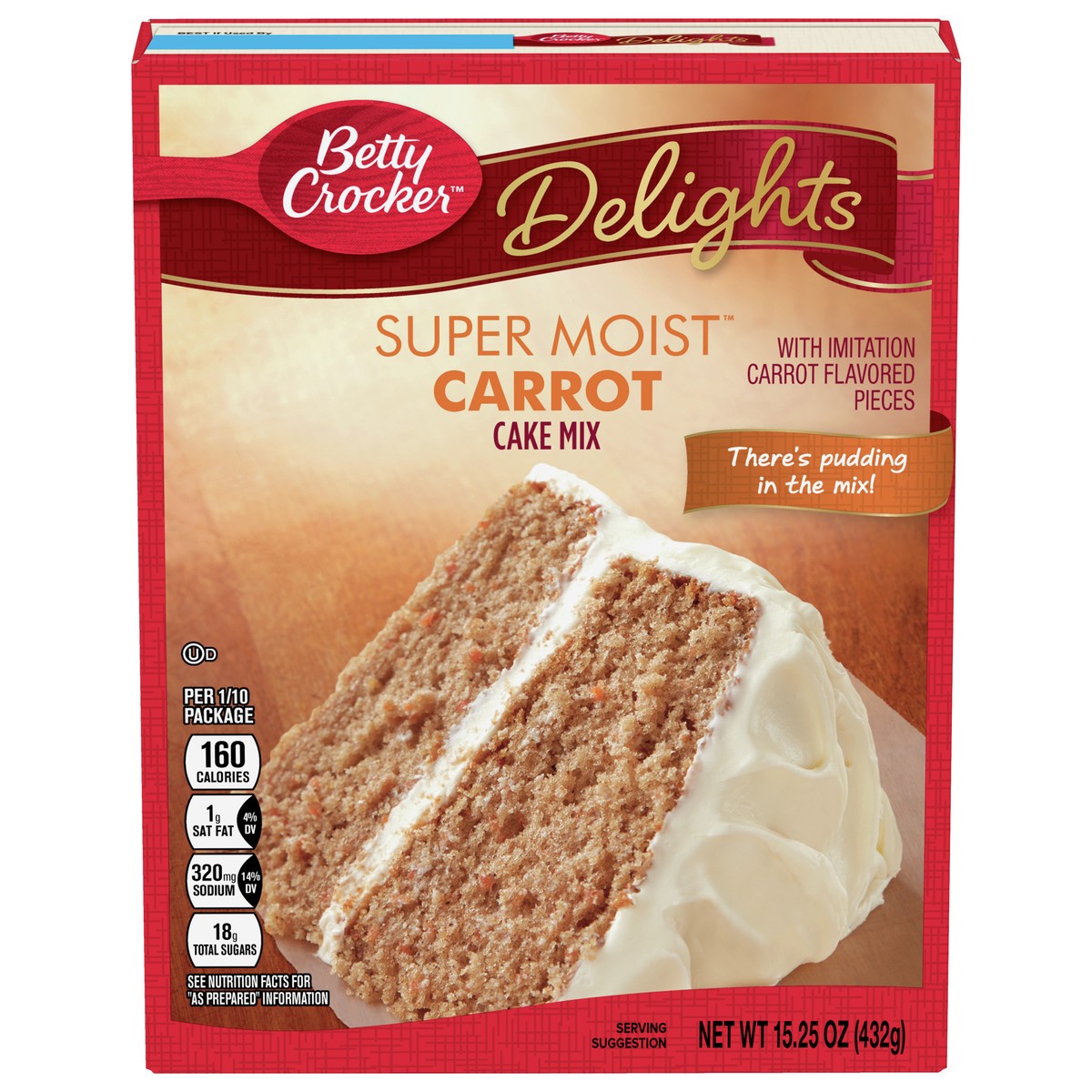 slide 1 of 9, Betty Crocker Carrot Cake Mix, 15.25 oz