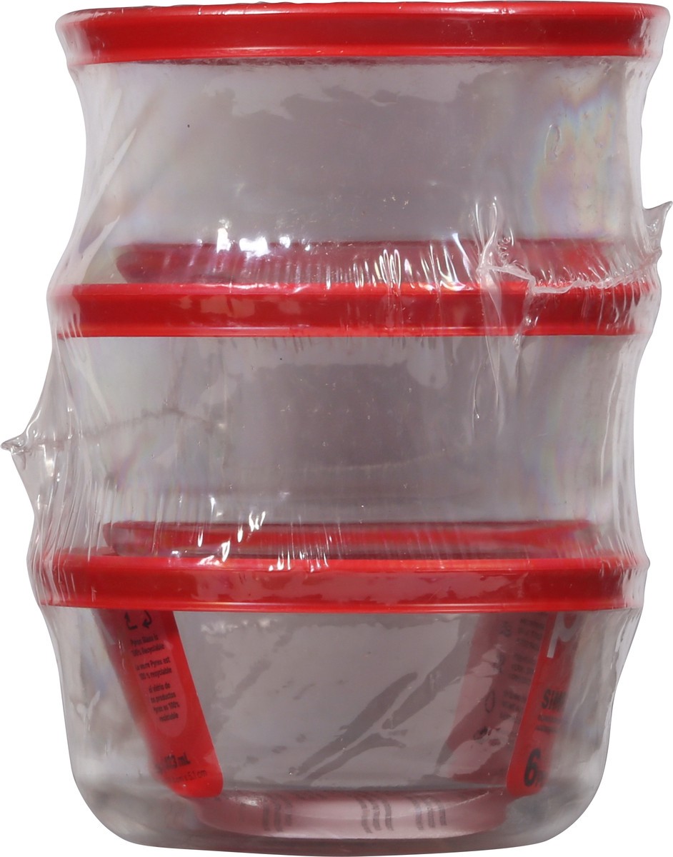 slide 4 of 9, Pyrex Simply Store Glass Storage Value-Plus Pack 6 ea, 6 ct