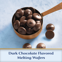 slide 14 of 19, GHIRARDELLI Dark Chocolate Flavored Melting Wafers, 10 oz Bag, 