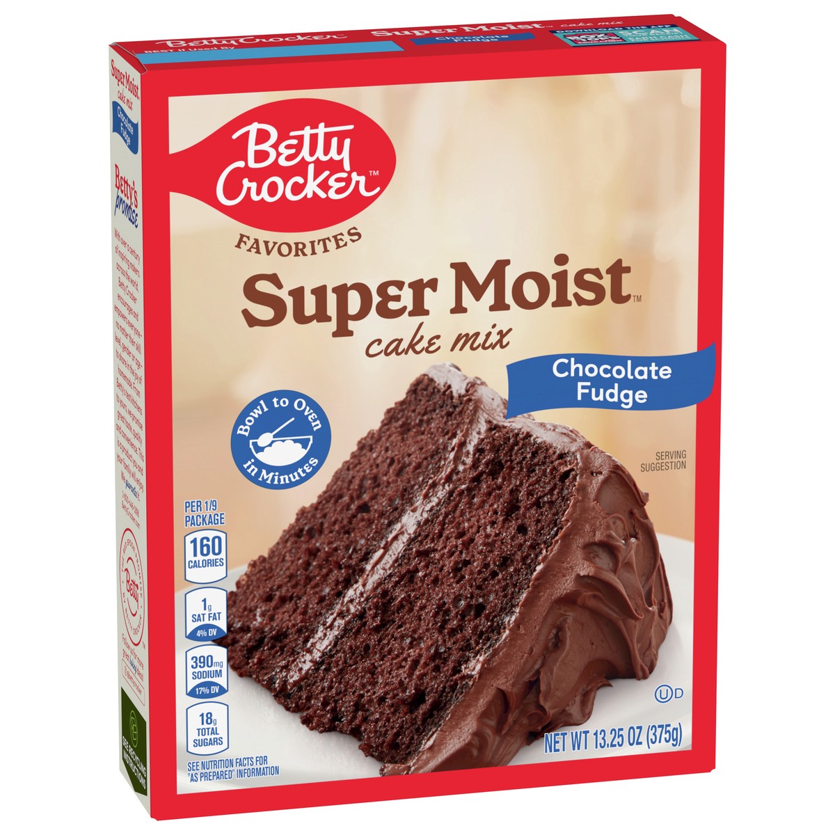 slide 3 of 8, Betty Crocker Favorites Super Moist Chocolate Fudge Cake Mix, 13.25 oz, 13.25 oz