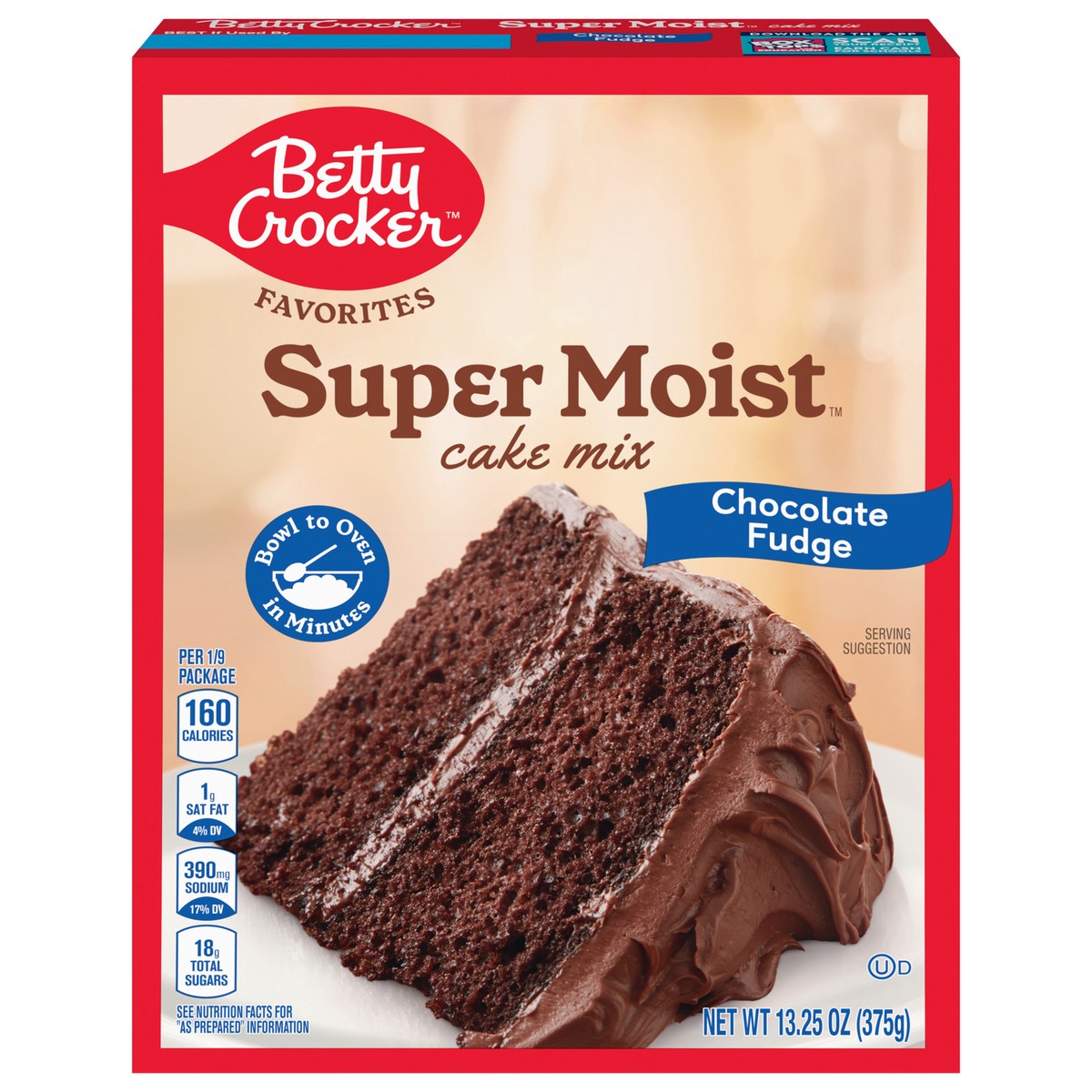 slide 1 of 8, Betty Crocker Favorites Super Moist Chocolate Fudge Cake Mix, 13.25 oz, 13.25 oz