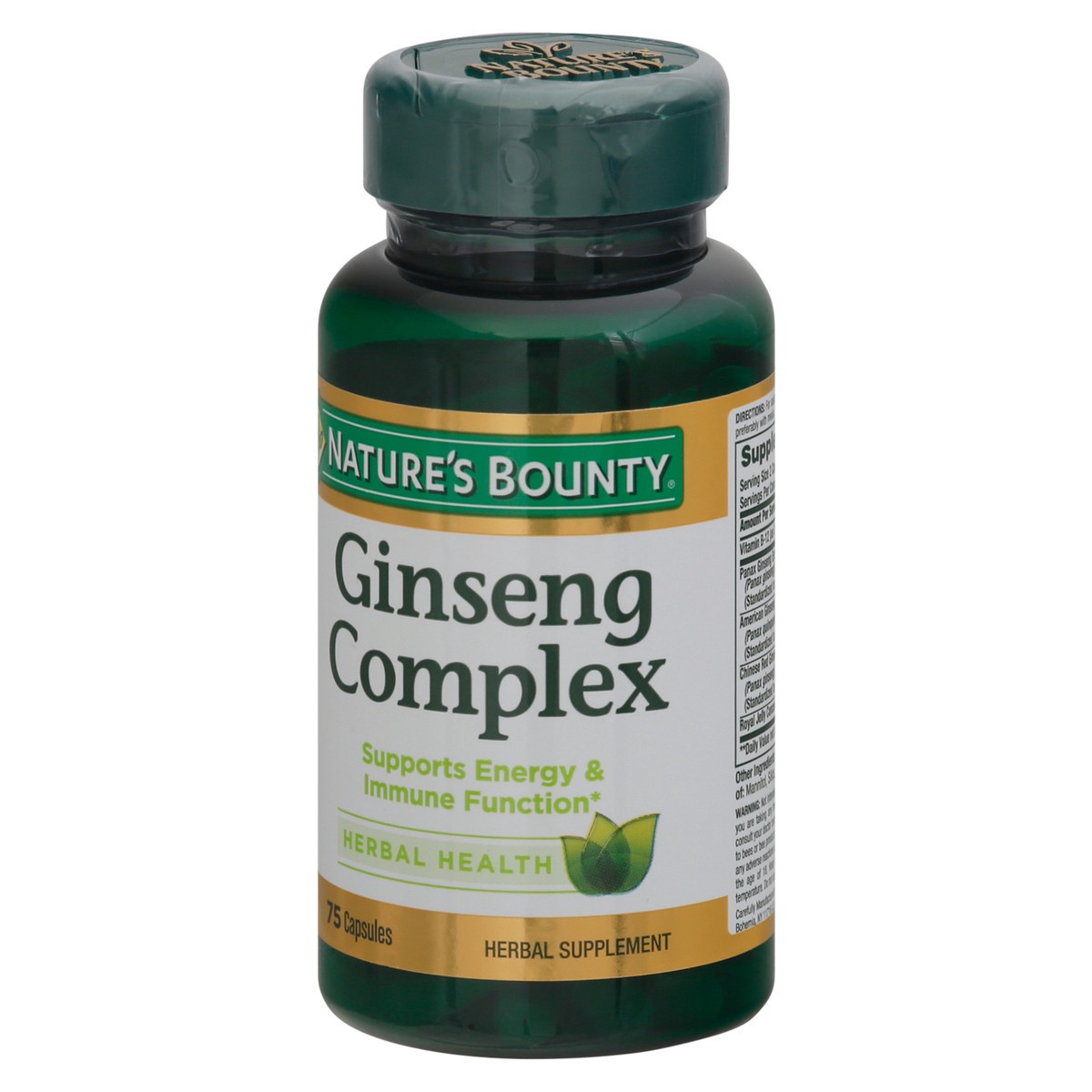 slide 3 of 9, Nature's Bounty Ginseng Complex, 75 ct