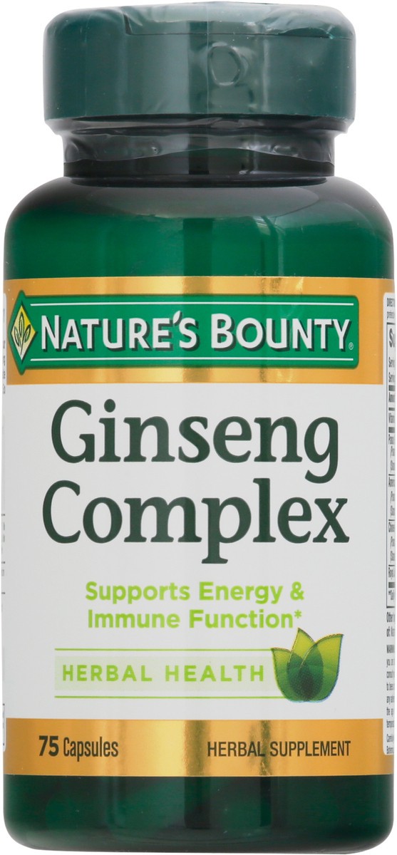 slide 6 of 9, Nature's Bounty Ginseng Complex, 75 ct