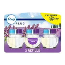 Febreze Plug Twilight Lavender 2.63oz 3ct