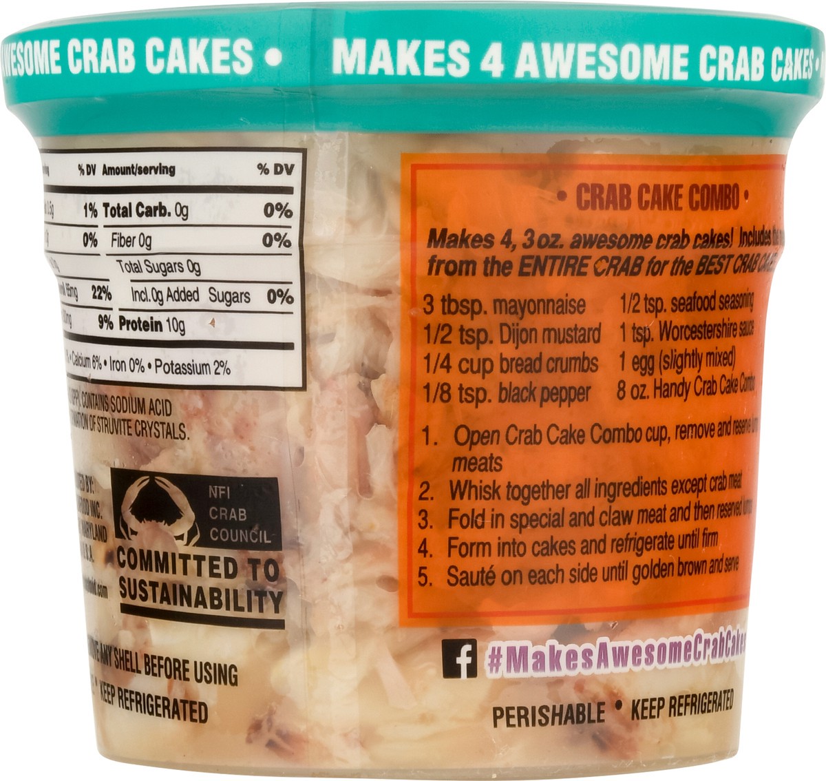 slide 4 of 9, Handy Crabmeat Combo Pelagicus, 8 oz