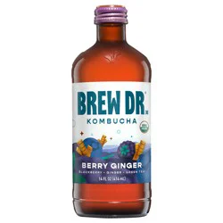 Brew Dr. Brew Dr Kombucha Berry Ginger 14oz