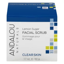 Andalou Naturals Lemon Sugar Clarifying Facial Scrub