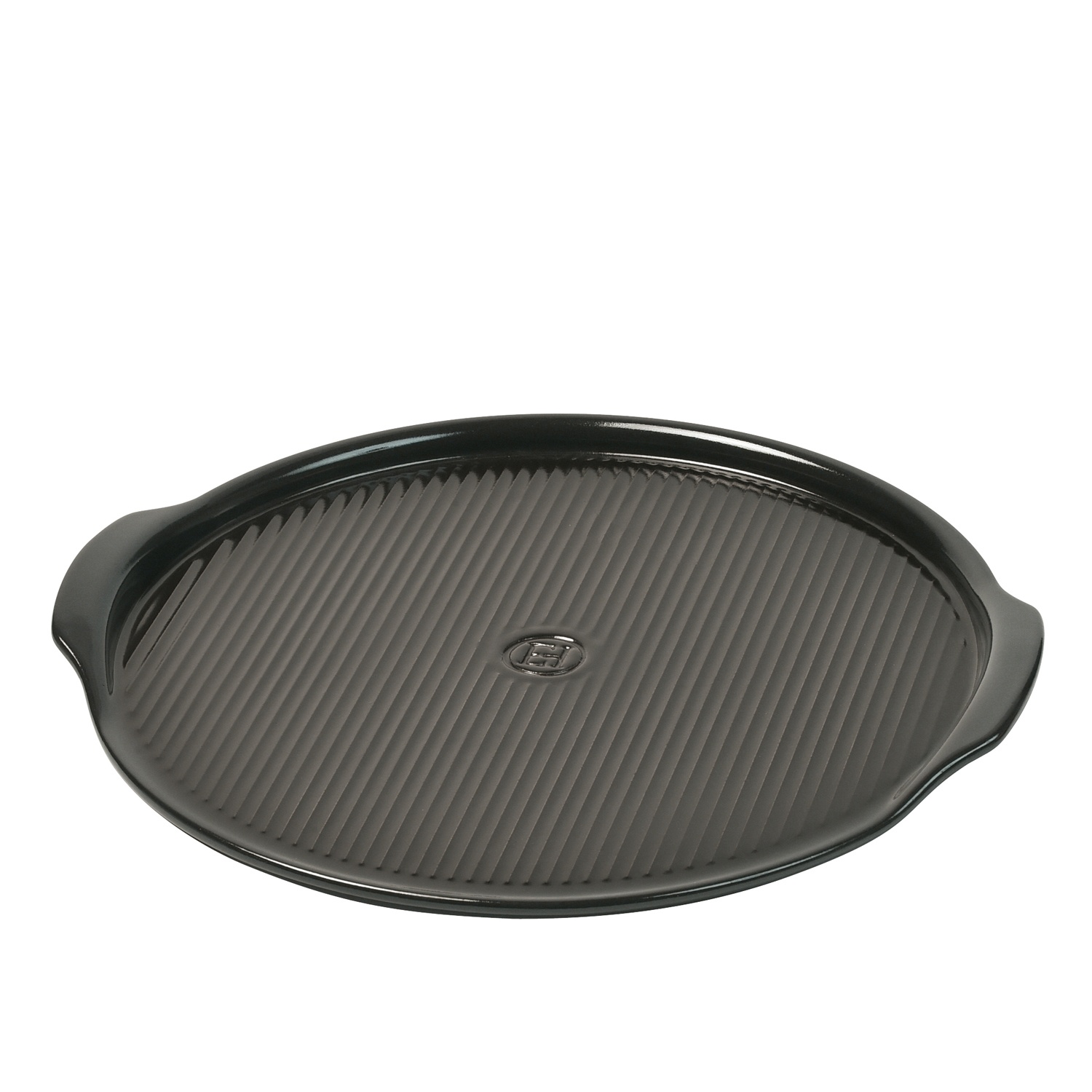 slide 1 of 1, Emile Henry Flame Charcoal Pizza Stone, 14.4 in