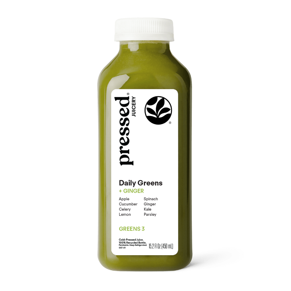 slide 2 of 2, Pressed Juicery Daily Greens With Ginger 15.2fz - 15.2 FZ, 15.2 fl oz