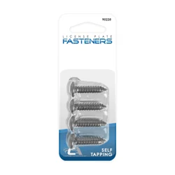 Custom Accessories 4 Pack Black Self-Tapping Fasteners
