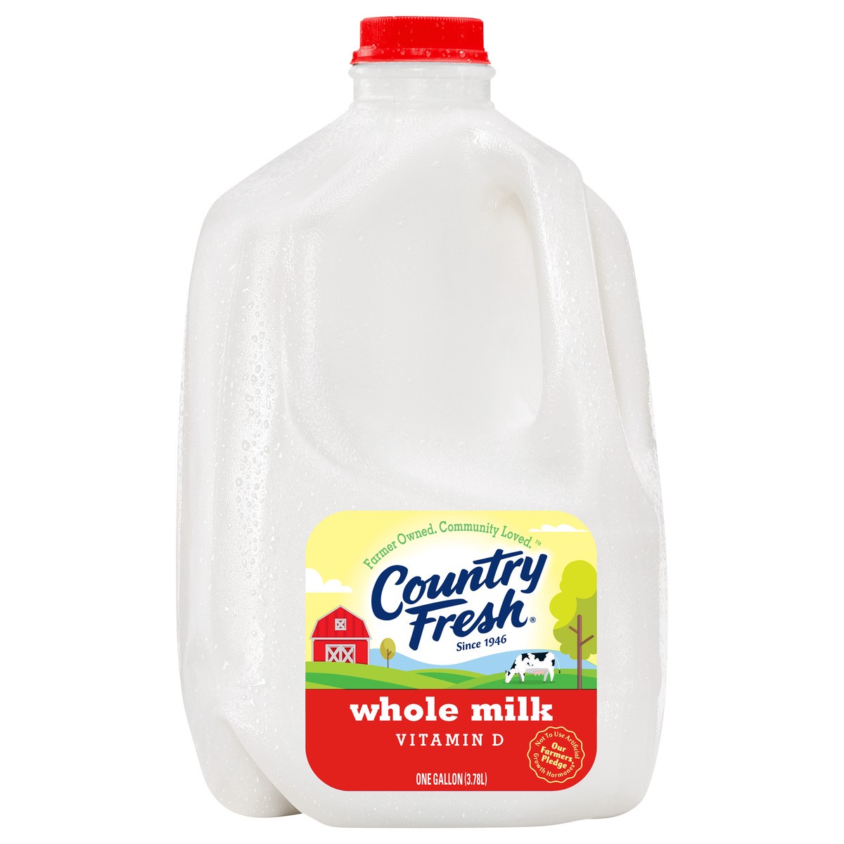 slide 1 of 5, Country Fresh Whole Milk with Vitamin D Gallon - 1 Jug, 1 gal