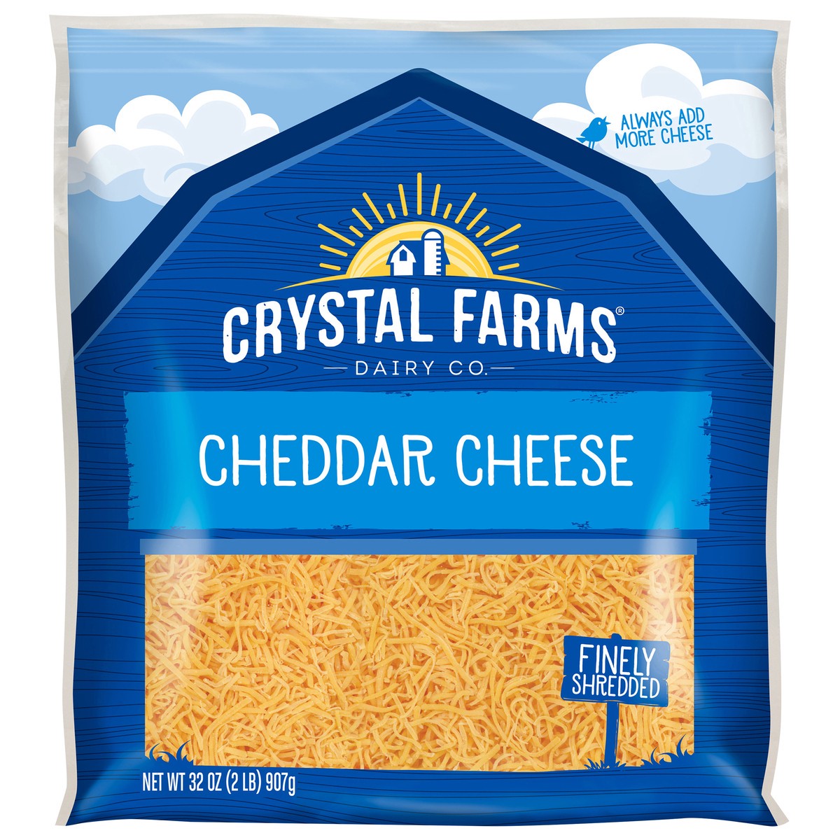 slide 1 of 6, Crystal Farms Cheese, 2 lb