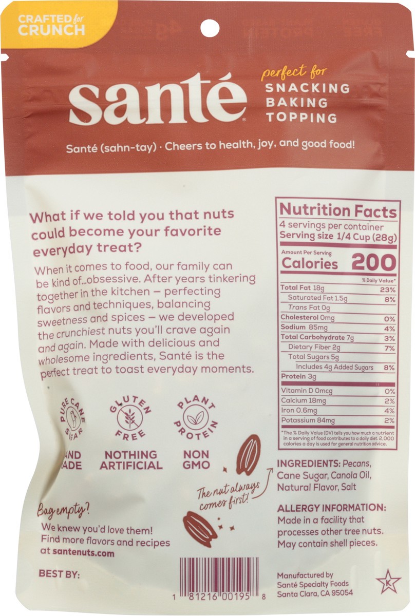 slide 2 of 11, Santé Bourbon Pecans 4 oz, 4 oz