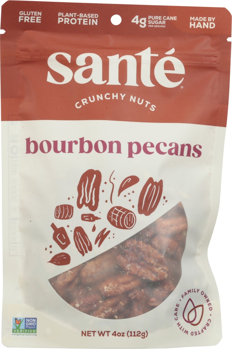 slide 11 of 11, Santé Bourbon Pecans 4 oz, 4 oz