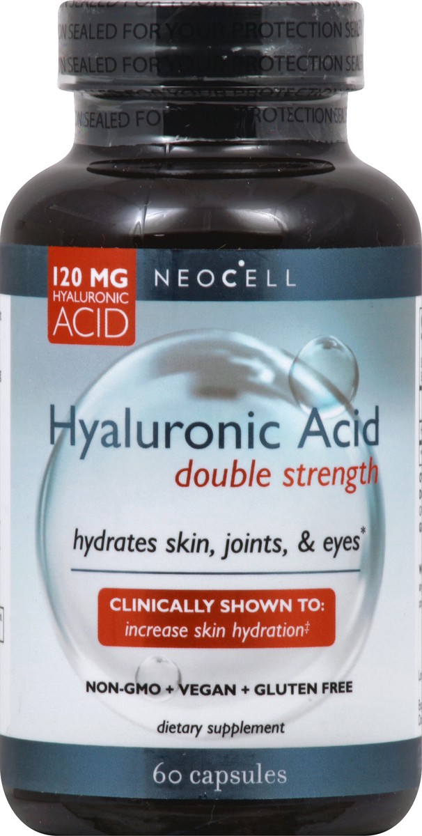 slide 1 of 3, NeoCell Hyaluronic Acid 60 ea, 60 ct