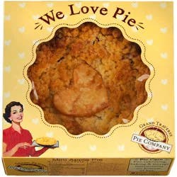 Grand Traverse Pie Company Apple Pie, 6"