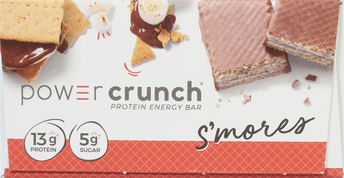 slide 7 of 9, Power Crunch S'mores Protein Energy Bar 5 ct, 5 ct