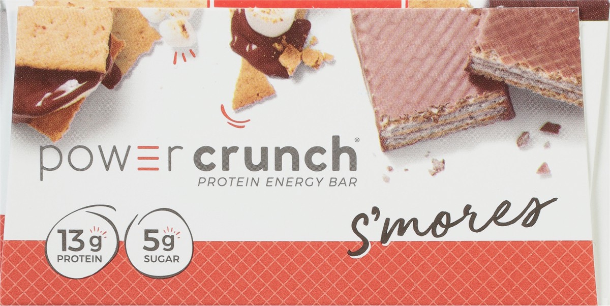 slide 8 of 9, Power Crunch S'mores Protein Energy Bar 5 ct, 5 ct