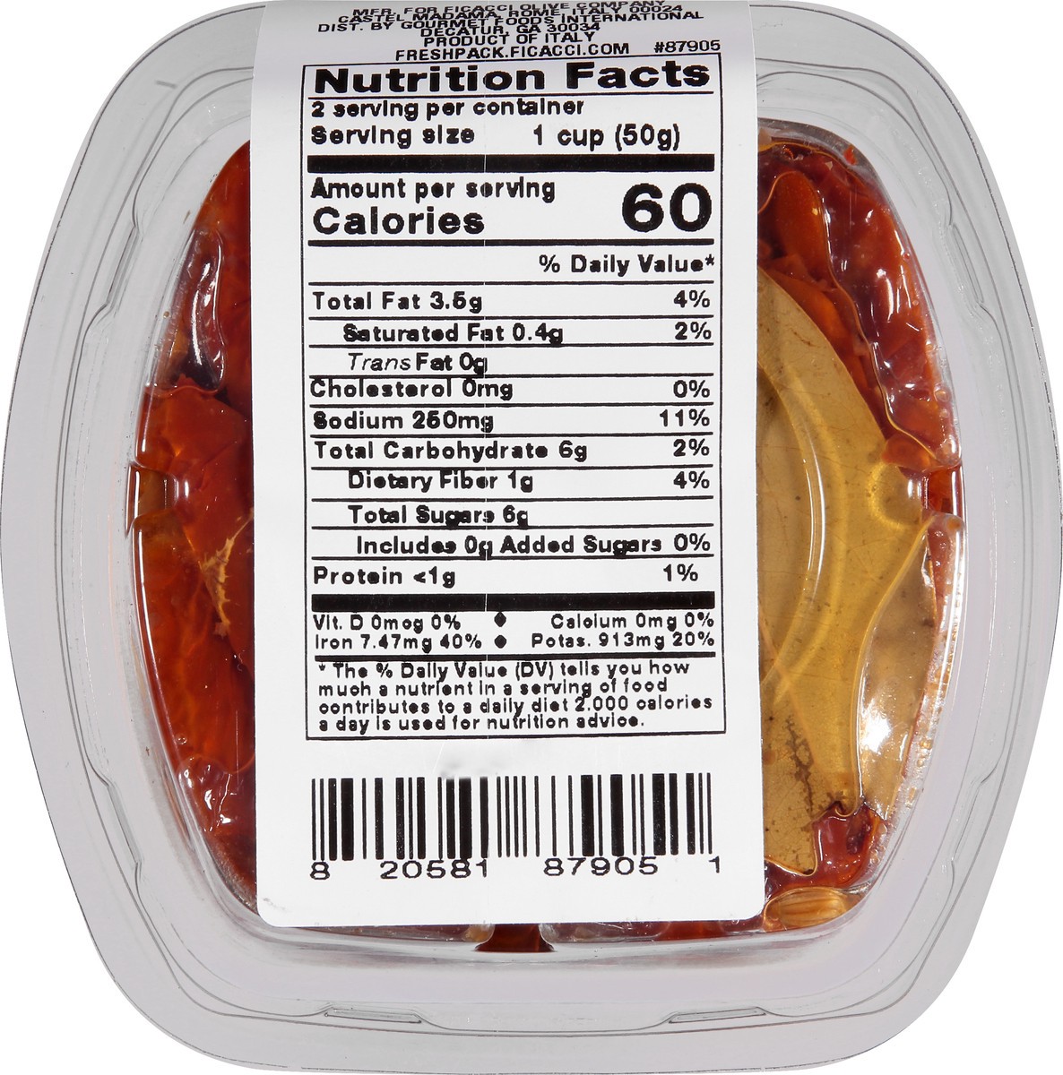 slide 10 of 10, Fresh Pack Medi Gourmet Foods International Tomatoes In Marinade, Sun-Dried, 7.1 oz