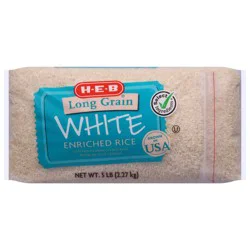 H-E-B Enriched Long Grain Rice