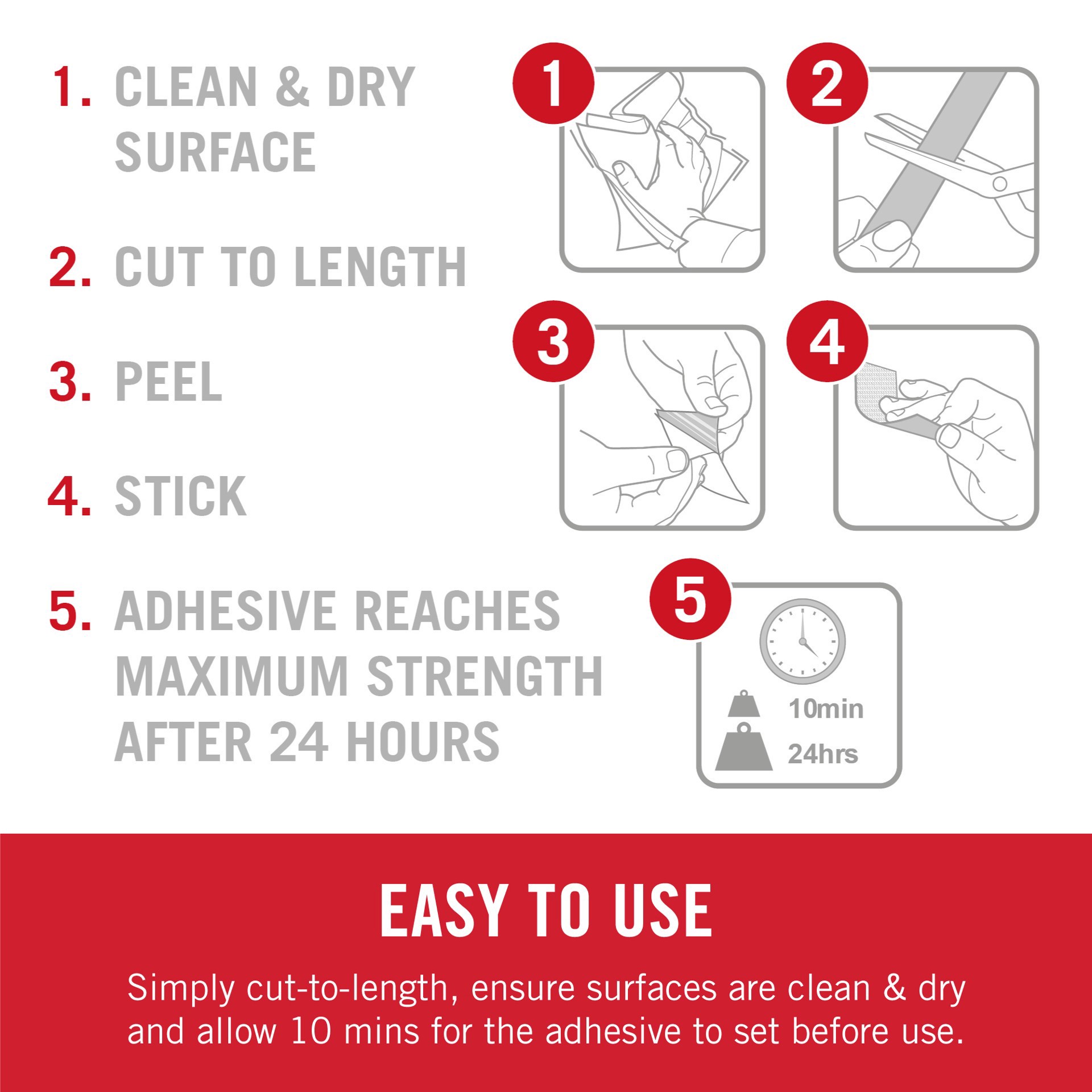 slide 4 of 7, Velcro Brand Square Sticky Back Fasteners, 7/8 in