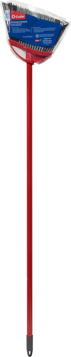slide 9 of 11, O-Cedar Powercorner Angle Broom 1 ea Sleeve, 1 ea