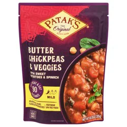 Patak's Mild Butter Chickpeas & Veggies 10.05 oz