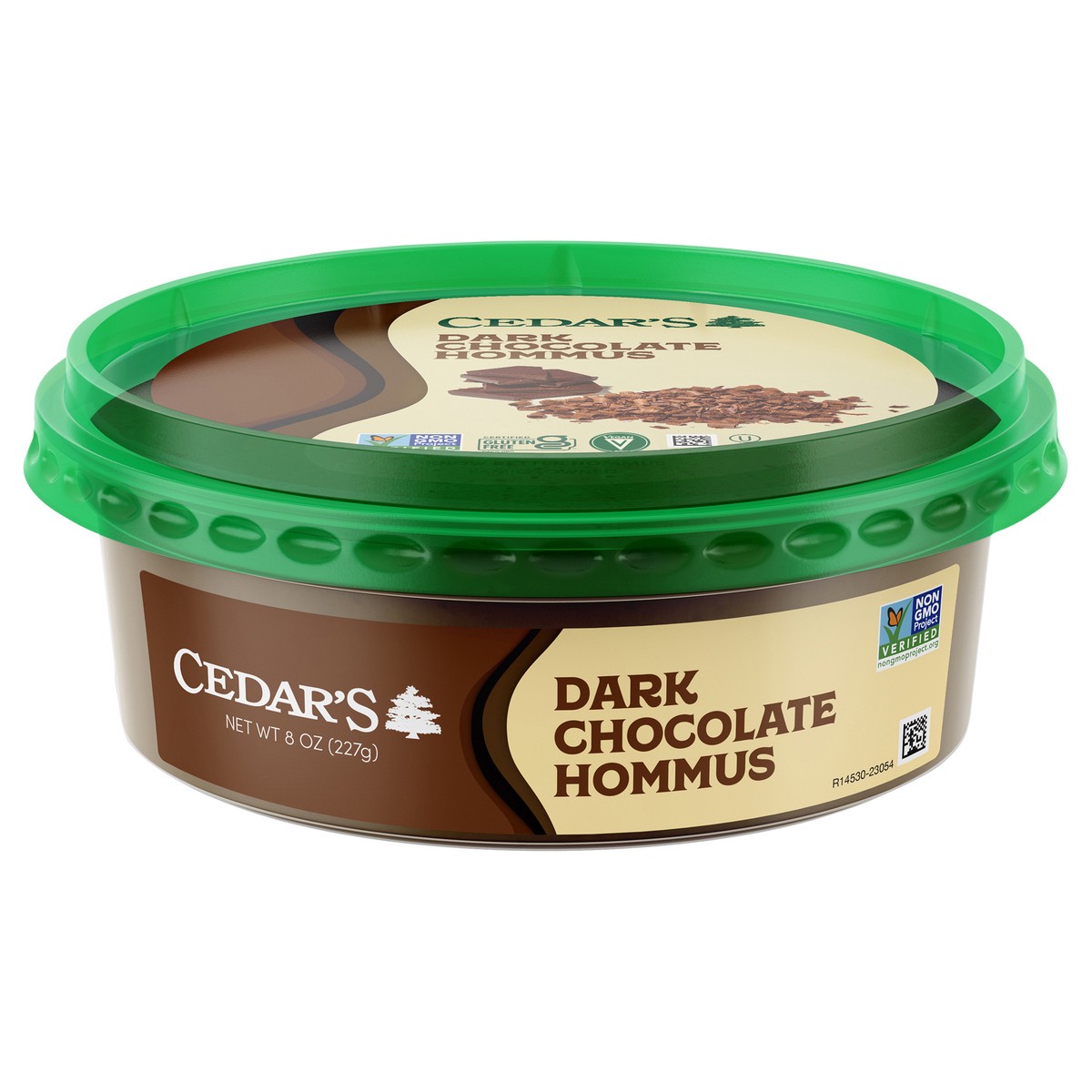 slide 1 of 4, Cedar's Dark Chocolate Hummus, 8 oz