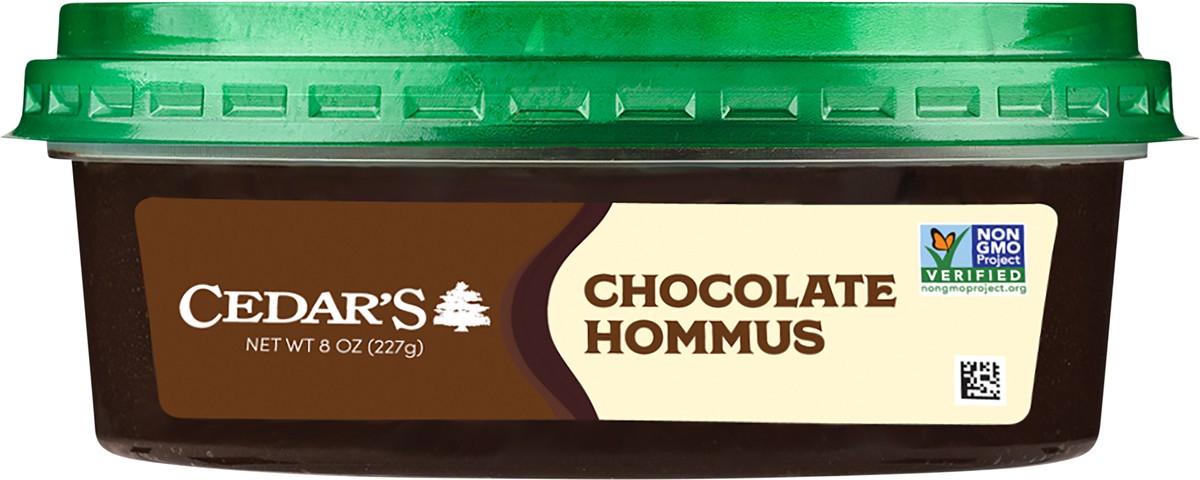 slide 2 of 4, Cedar's Dark Chocolate Hummus, 8 oz