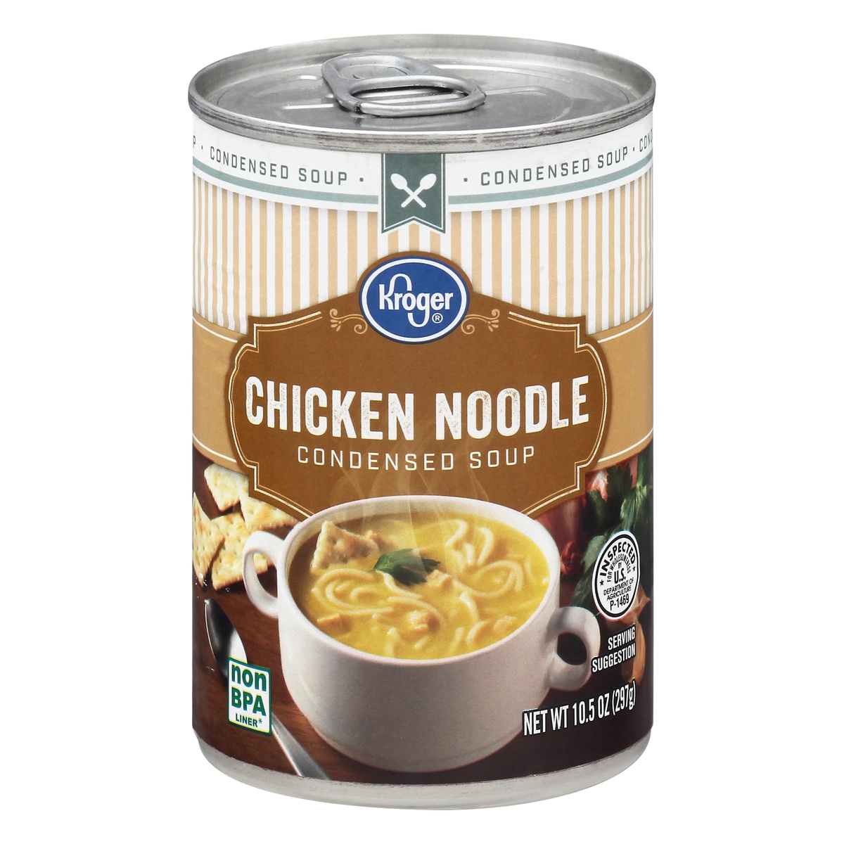 slide 1 of 1, Kroger Chicken Noodle Condensed Soup, 10.5 oz