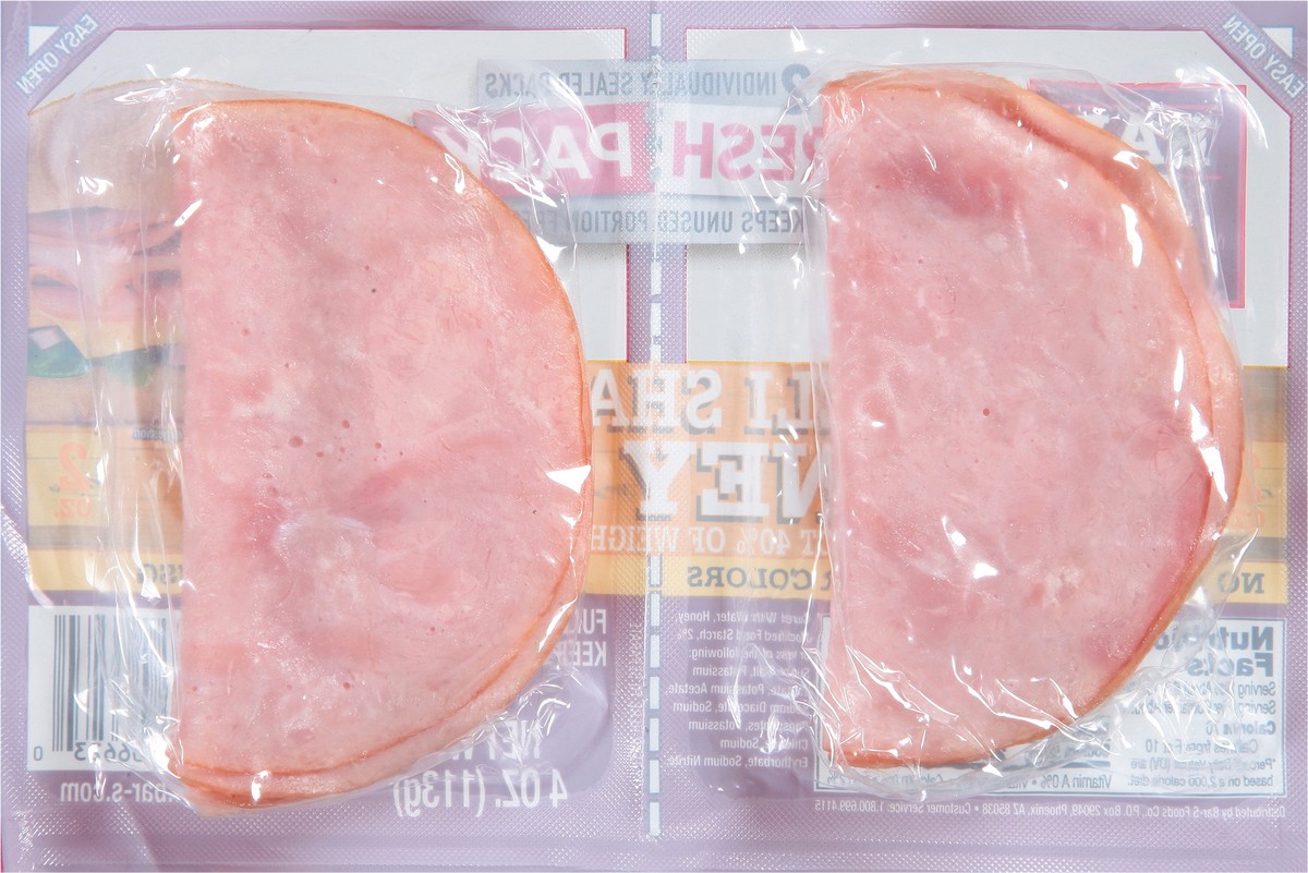 slide 3 of 9, Bar-S Deli Shaved Honey Ham Single Serve, 4 oz, 4 oz